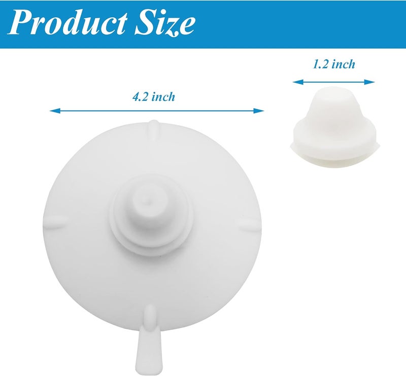 KACOMACO Pool Step Suction Cups Replacement for Innova Plas Ladder Above Ground Steps 2Pcs - Image 2